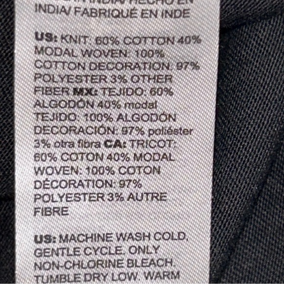 Chico’s Embroidered Floral Print Statement Bloussant Sleeve Blouse Shirt Top - Picture 7 of 9